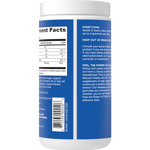 Version 1.0.0 Natural Vitality CALM Gummies - Image 10