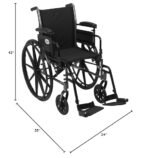 Drive Medical Cruiser III Lightweight Wheelchair - Image 2