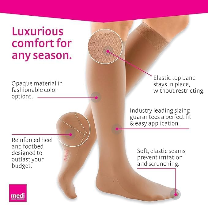 Version 1.0.0 mediven Comfort Women Compression Stockings - Image 6