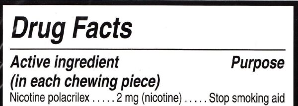 Rugby Nicotine Gum 2MG Mint - Image 2