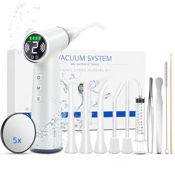 Rechargeable Tonsil Stone Vacuum
