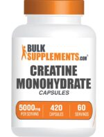BulkSupplements Micronized Creatine Capsules