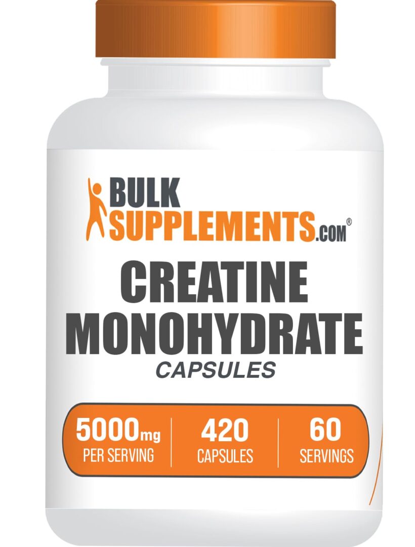 Version 1.0.0 BulkSupplements Micronized Creatine Capsules - Image 1
