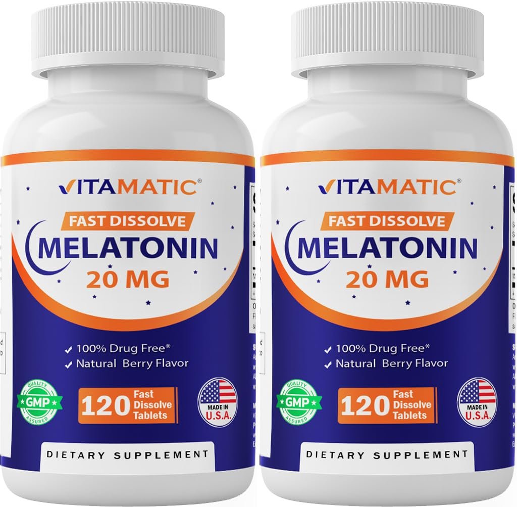 Version 1.0.0 Vitamatic Melatonin Tablets - Image 1