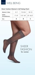 SIGVARIS Sheer Fashion Compression Hose - Image 3