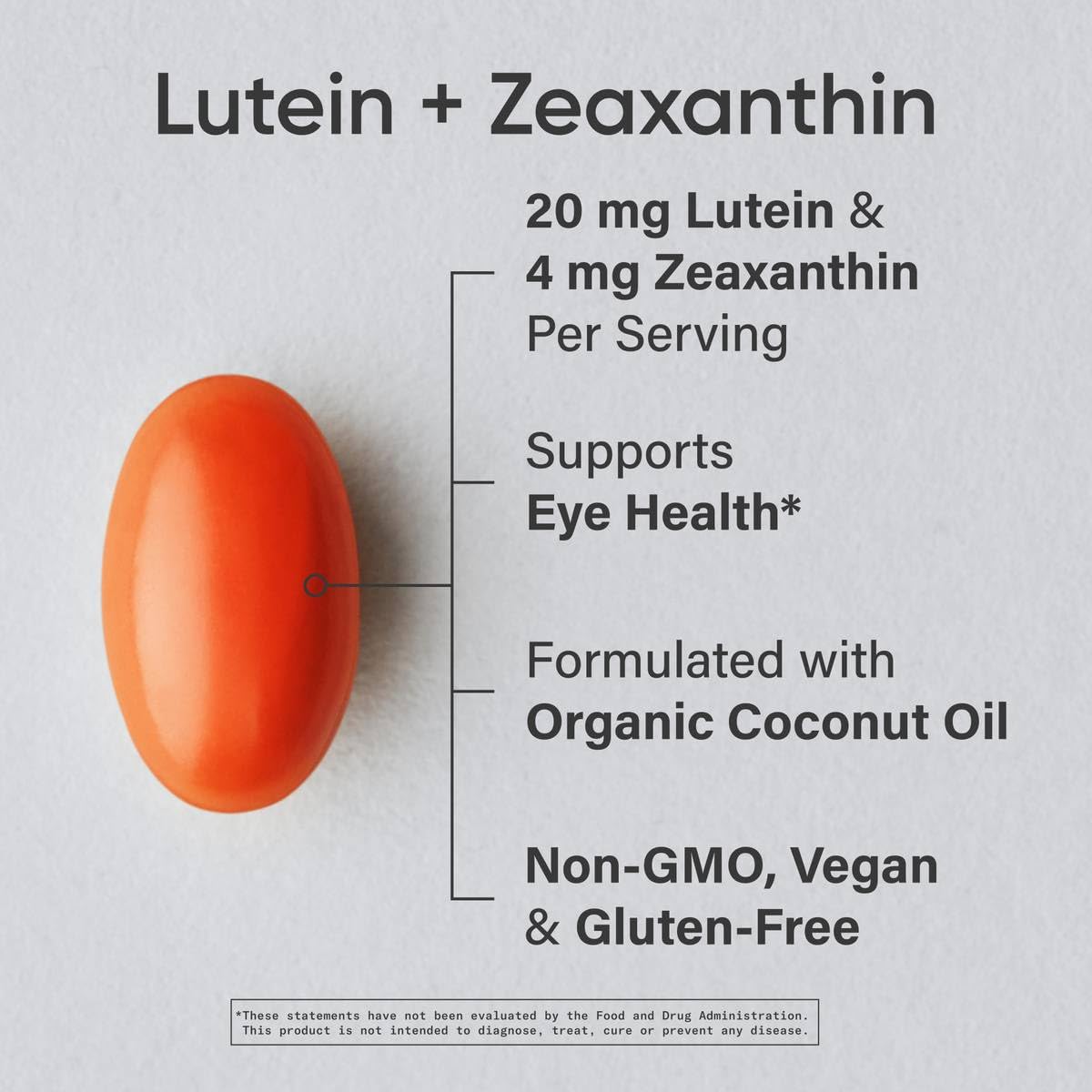 Version 1.0.0 Lutein + Zeaxanthin Softgels - Image 2