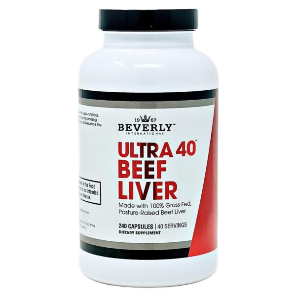 Ultra 40 Beef Liver Capsules