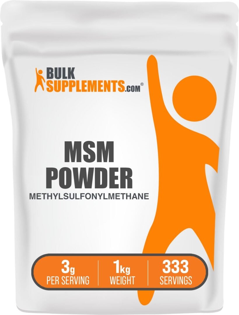 Version 1.0.0 BulkSupplements MSM Powder 1kg - Image 1
