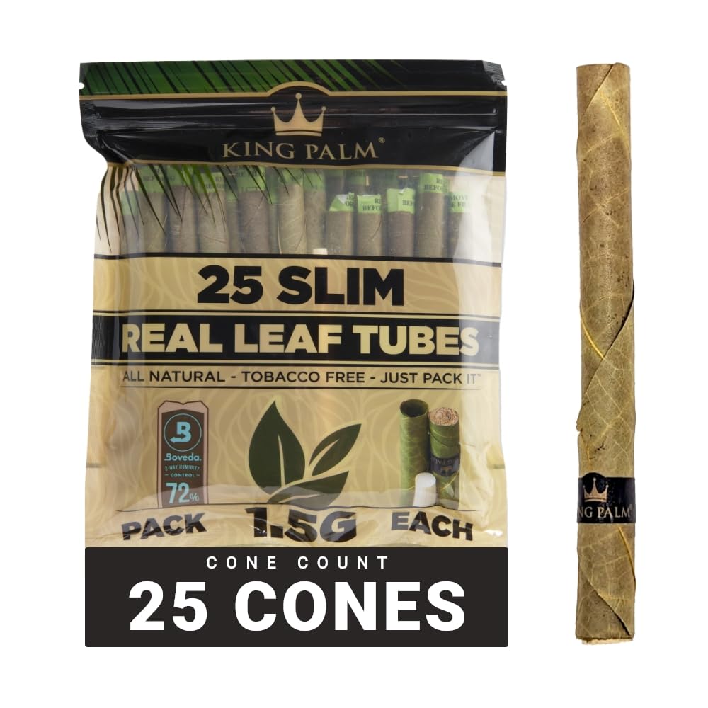 Version 1.0.0 King Palm Slim Natural Pre Rolls - Image 1