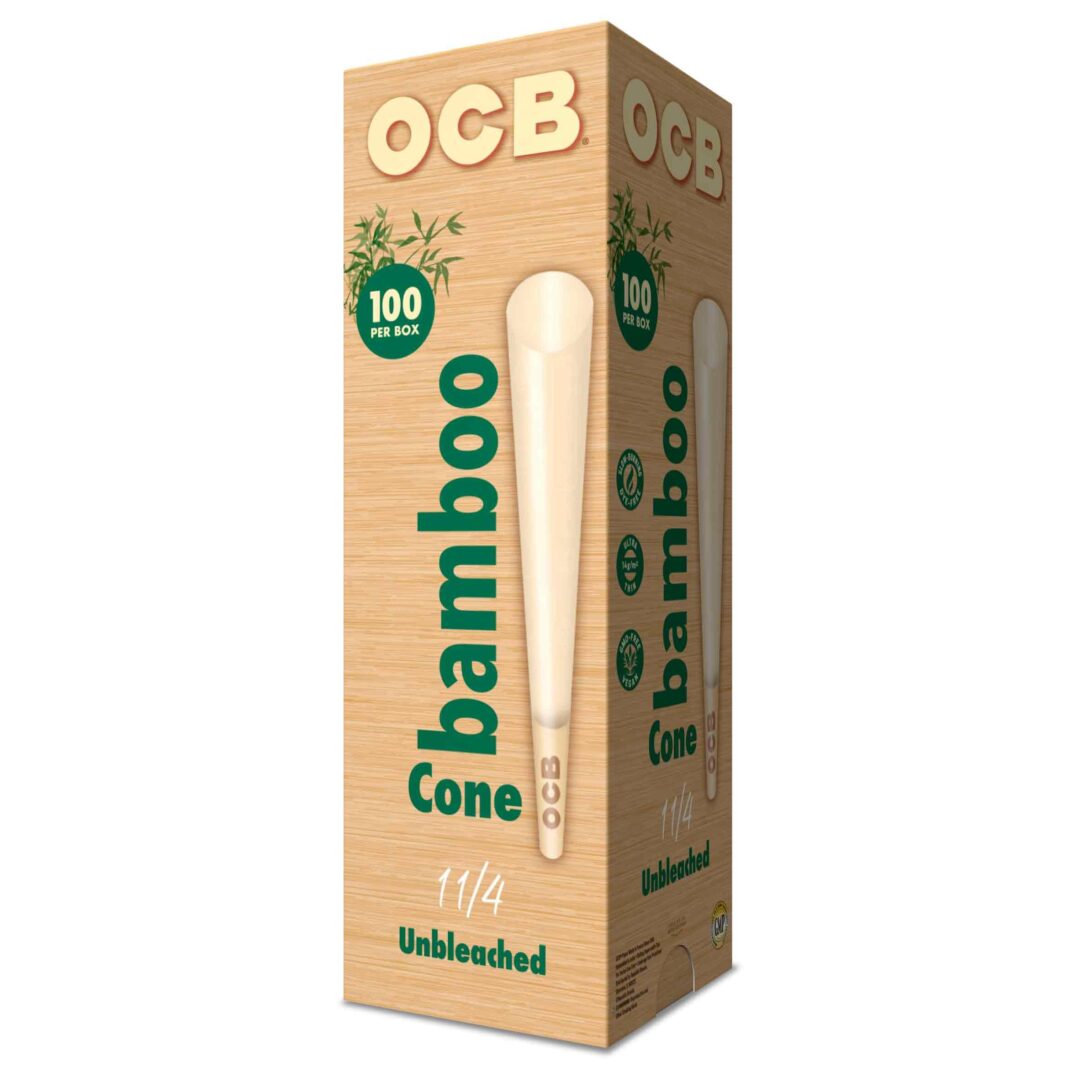 Version 1.0.0 OCB Bamboo Pre-Rolled Cones - Image 1