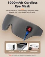 Wireless Heated Eye Mask - Image 5