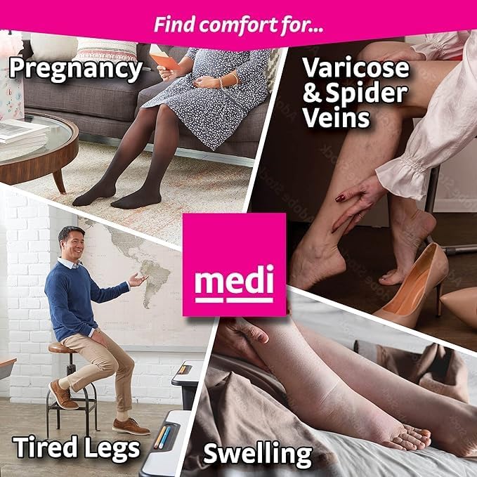Version 1.0.0 mediven Comfort Women Compression Stockings - Image 5