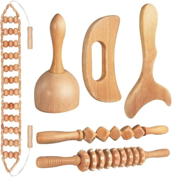 Wood Therapy Massager Set - Image 1