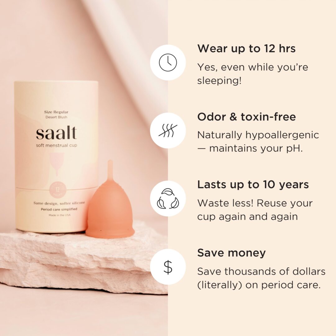 Version 1.0.0 Saalt Soft Menstrual Cup - Image 4