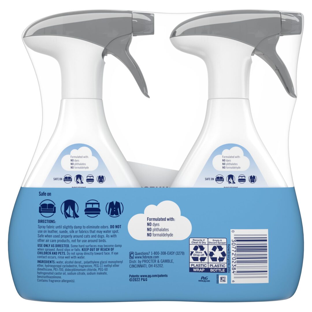 Version 1.0.0 Febreze Fabric Odor Fighter Spray - Image 2