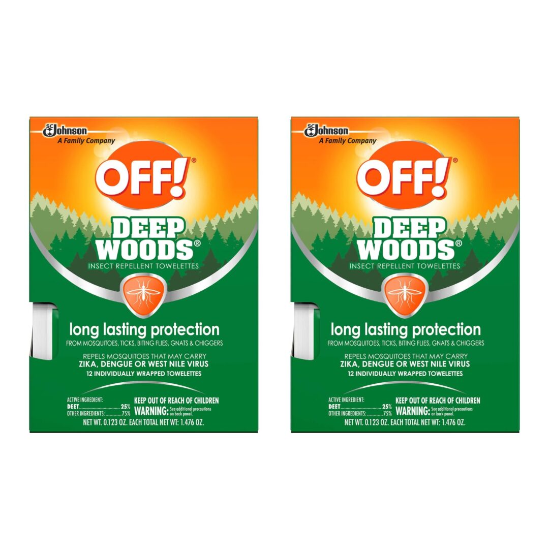 Version 1.0.0 OFF! Deep Woods Insect Repellent Wipes - Image 1