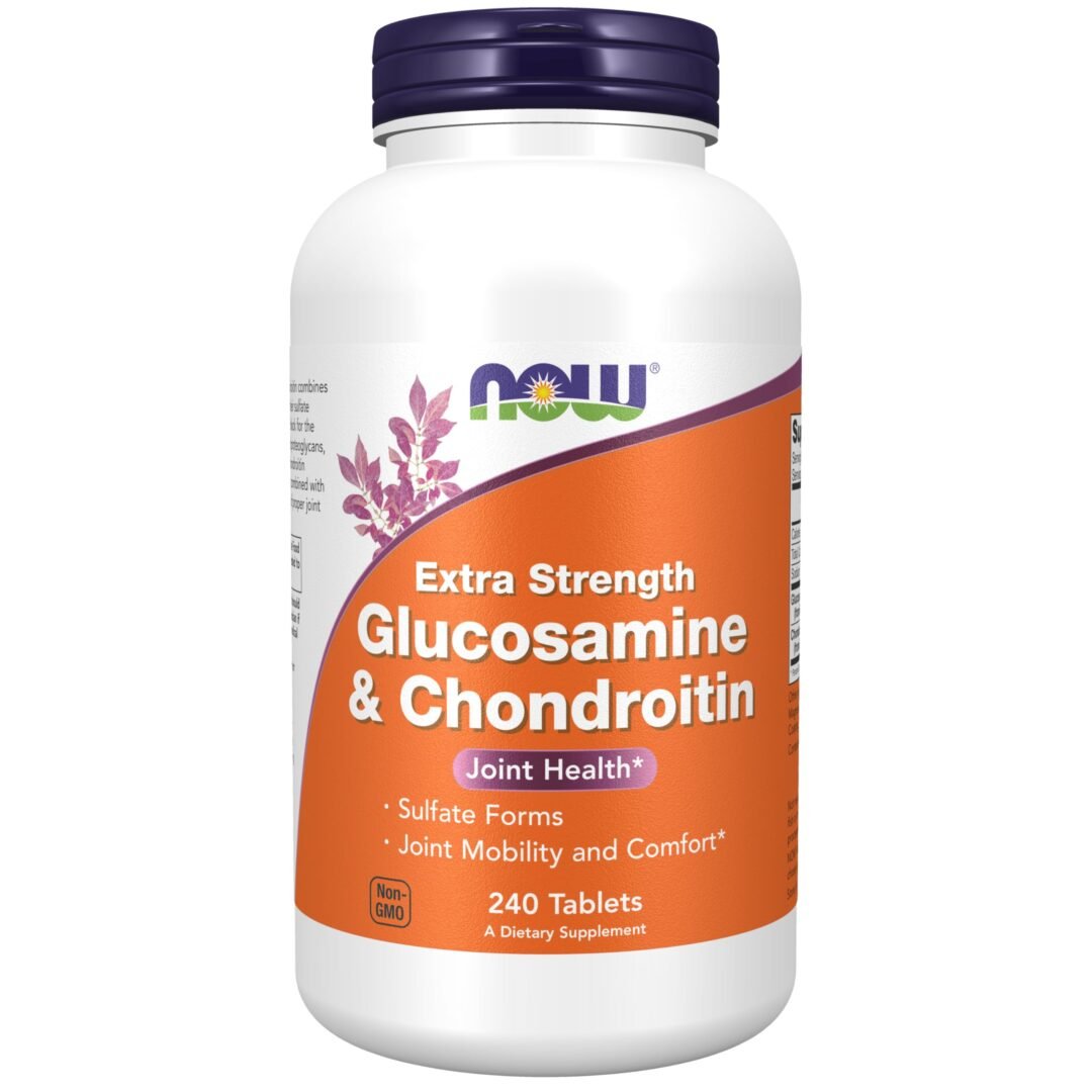 Version 1.0.0 NOW Glucosamine & Chondroitin Tablets - Image 1
