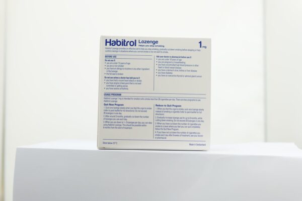Habitrol Mint Nicotine Lozenges - Image 5
