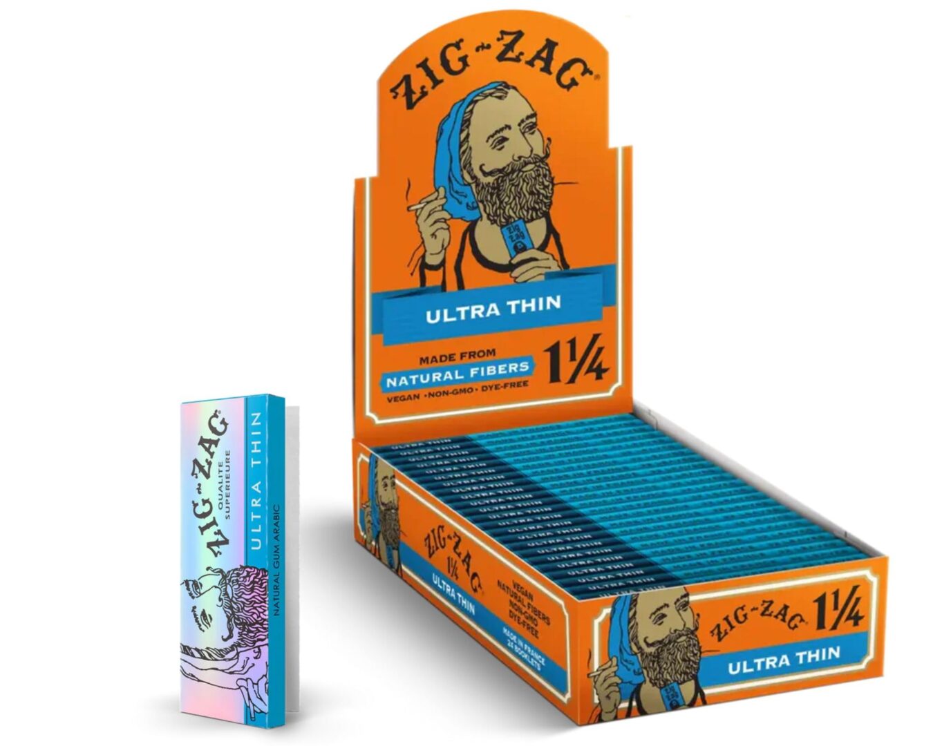 Version 1.0.0 Zig Zag Ultra Thin Rolling Papers - Image 1