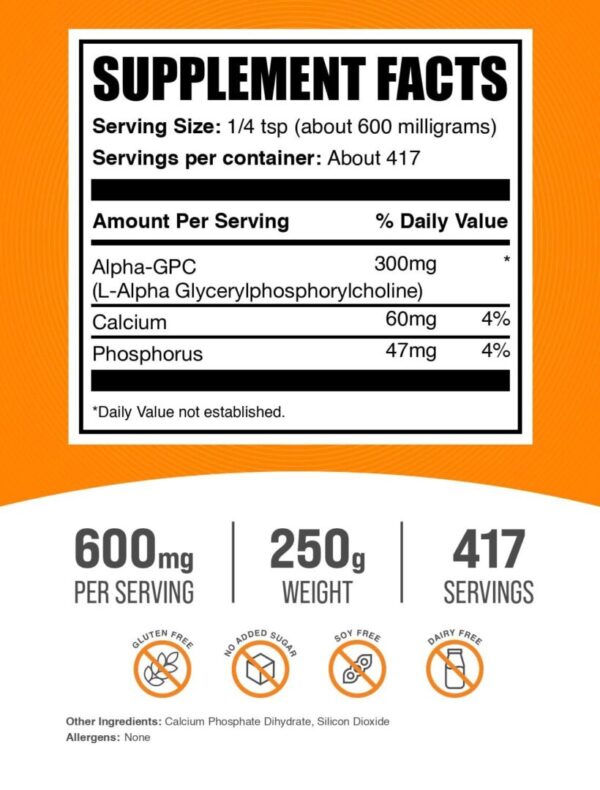BulkSupplements Alpha GPC Powder - Image 2