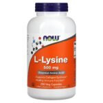 NOW L-Lysine Capsules - Image 2