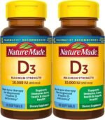 Nature Made Vitamin D3 10000 IU Softgels
