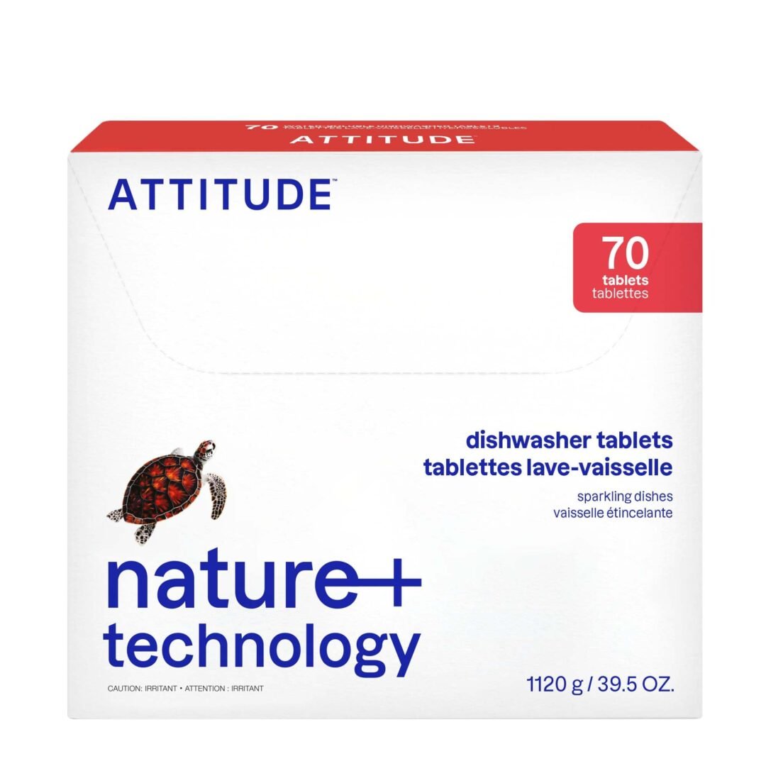Version 1.0.0 ATTITUDE Dishwasher Pods, 70 Count - Image 1