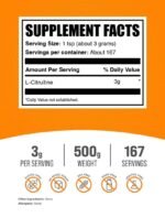 L-Citrulline Powder - Nitric Oxide Supplement - Image 2