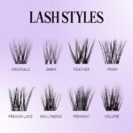 Lilac St Natural Eyelash Clusters - Image 8