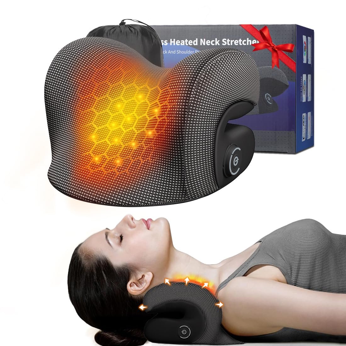 Version 1.0.0 Wireless Neck Stretcher for Pain Relief - Image 1