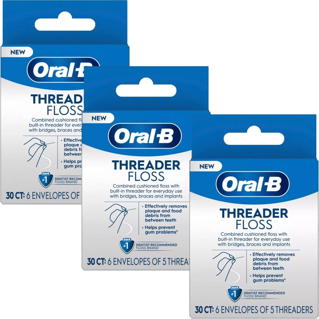 Version 1.0.0 Oral-B Threader Floss - Dental Hygiene Solution - Image 1