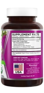 Organic Milk Thistle Capsules - Image 2
