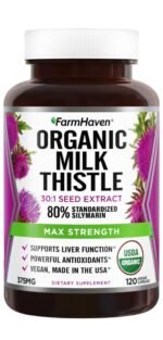 Organic Milk Thistle Capsules