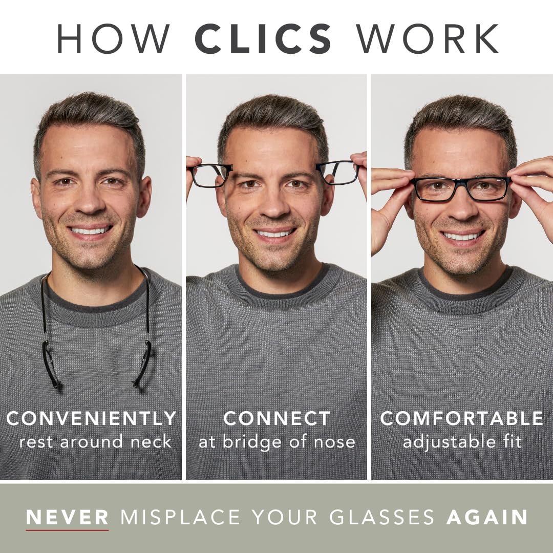 Version 1.0.0 CliC Magnetic Reading Glasses - Image 3
