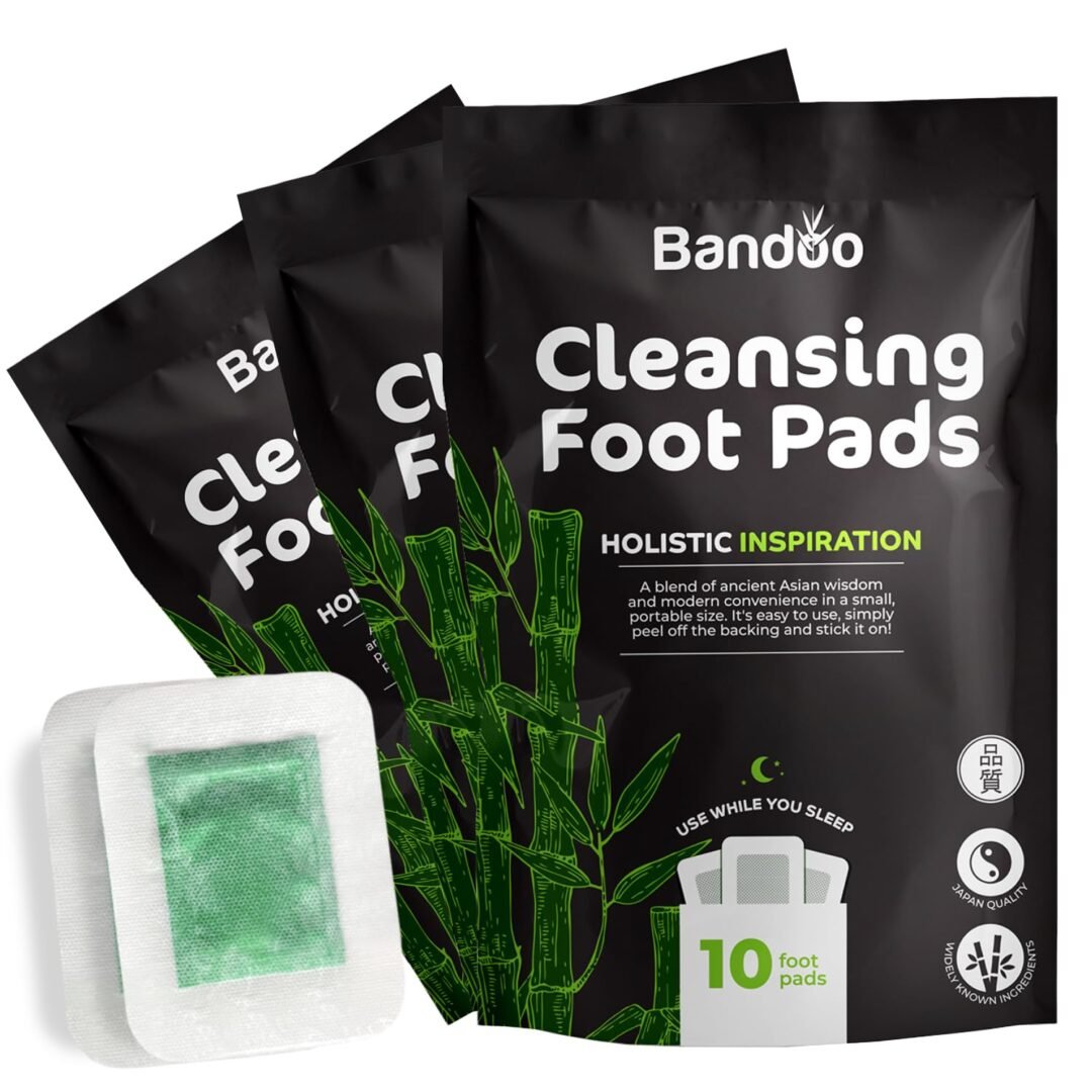 Version 1.0.0 Bandoo Foot Pads - Premium Natural Bamboo Vinegar Care - Image 1
