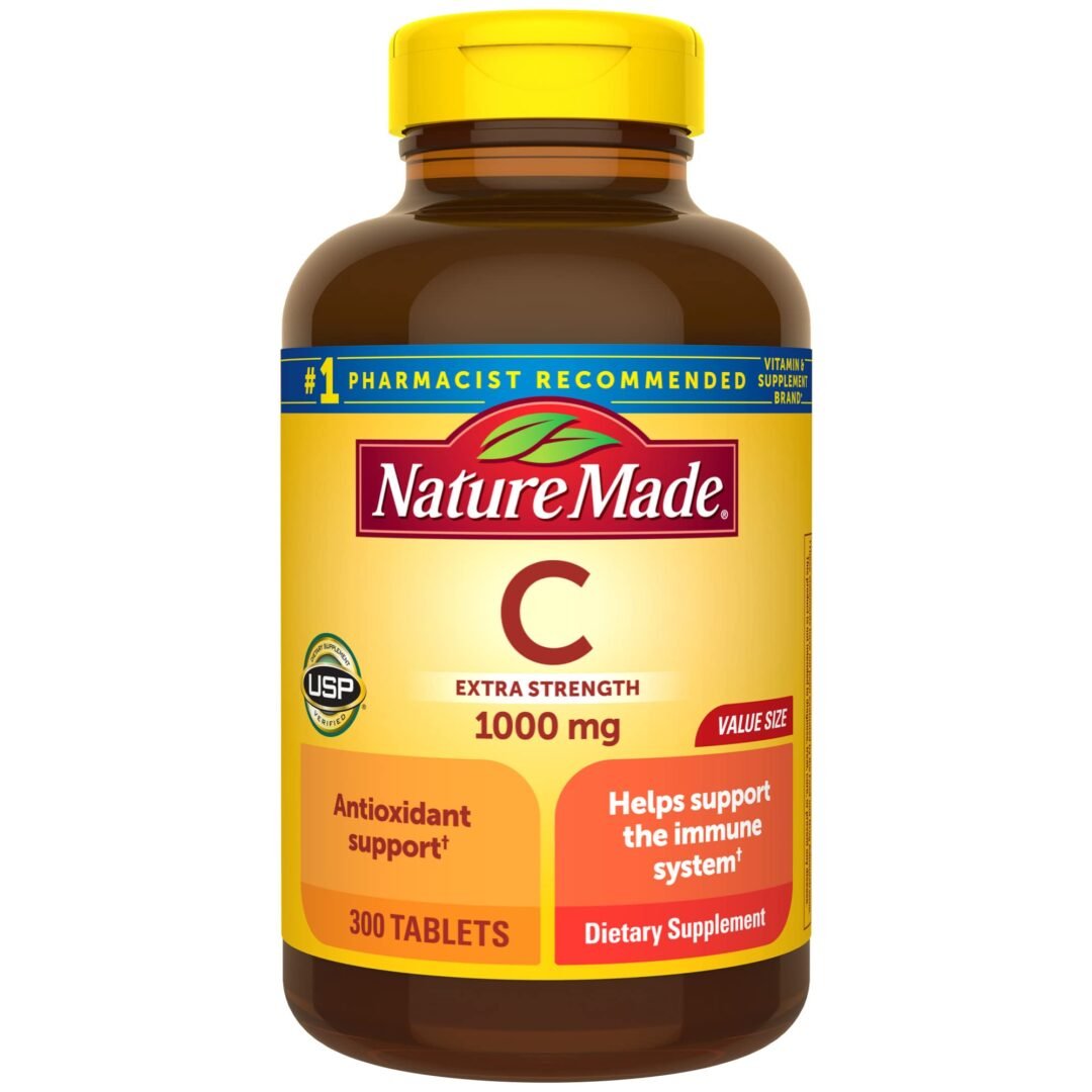 71O2VbFBiZL.jpg Nature Made Vitamin C Tablets - Image 1
