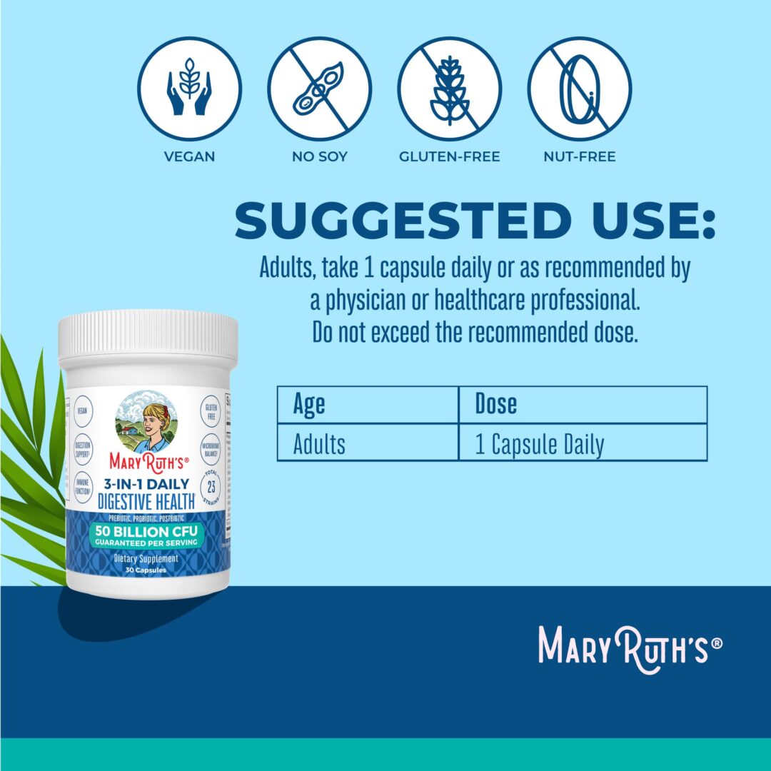 Version 1.0.0 MaryRuth 3-in-1 Probiotics - Image 3