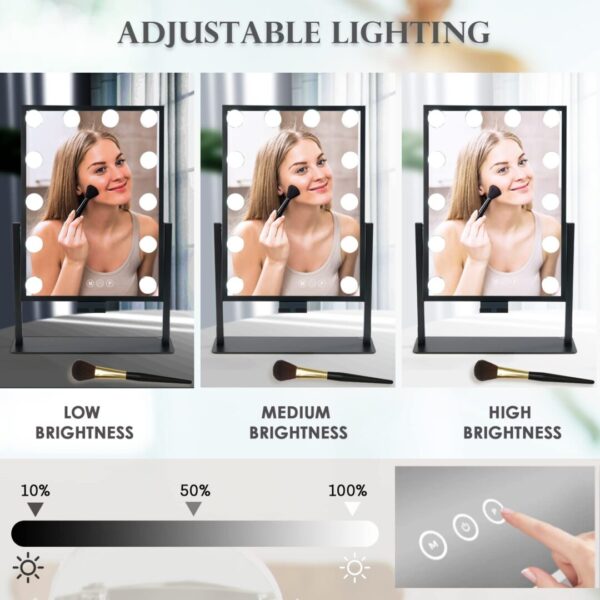 BWLLNI Hollywood Makeup Mirror - Image 3