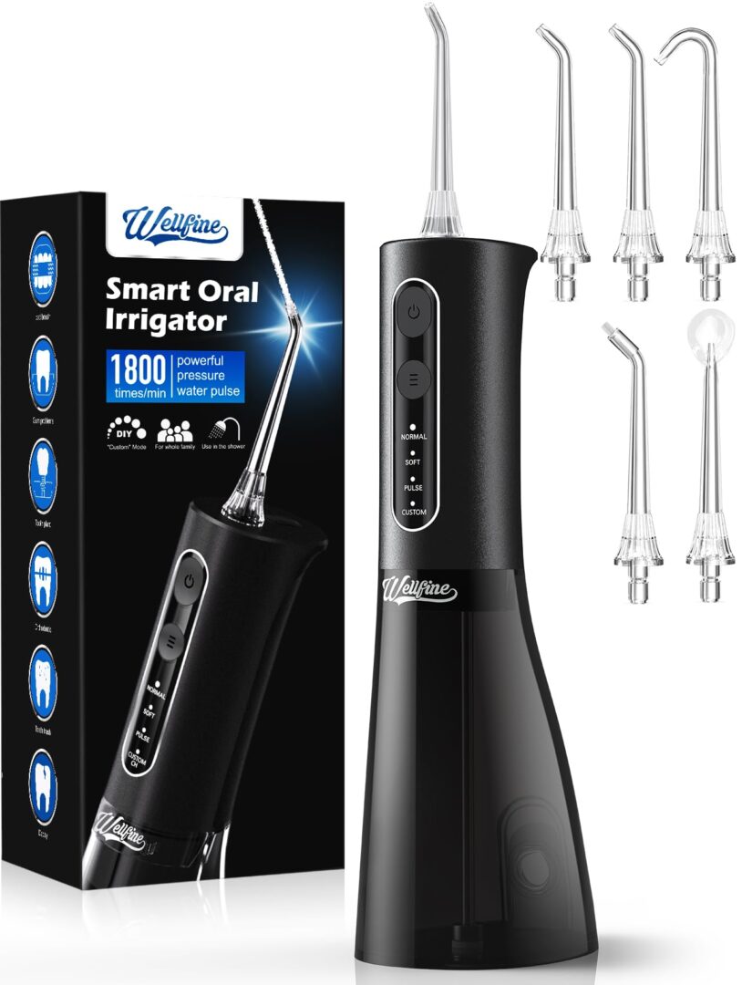 Version 1.0.0 WELLFINE Cordless Water Dental Flosser - Image 1