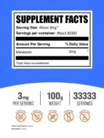 BulkSupplements Melatonin Powder - Image 2