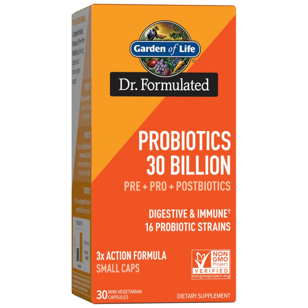 Version 1.0.0 Garden of Life 3-in-1 Probiotics - Image 1