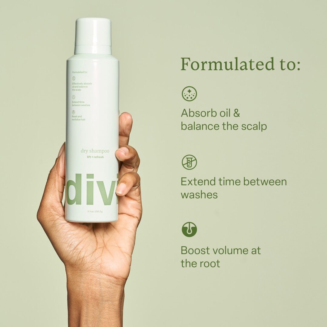 Version 1.0.0 Divi Dry Shampoo Spray - Scalp Refresh - Image 2