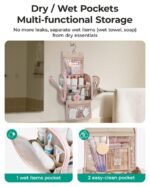 BAGSMART Travel Toiletry Bag - Image 3