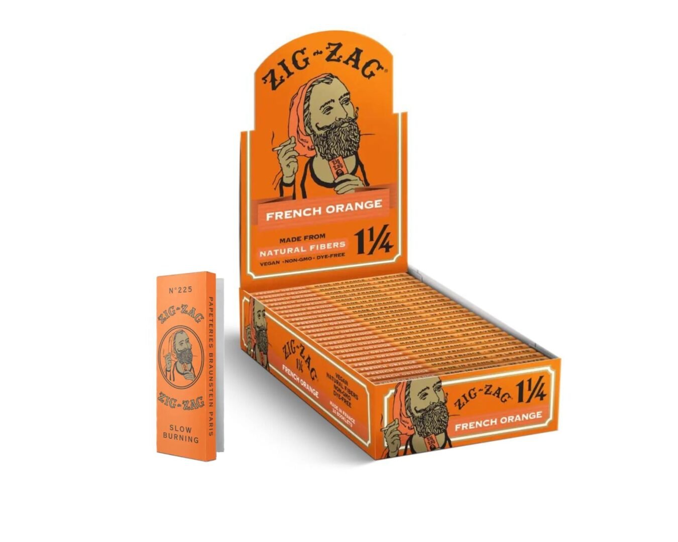 Version 1.0.0 French Orange Rolling Papers - Image 1