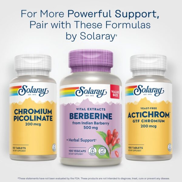 Solaray Berberine 500mg Supplement - Image 6