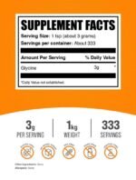 BulkSupplements Glycine Powder - Image 2