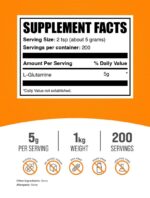 BulkSupplements L-Glutamine Powder - Image 2