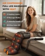 JZBRAIN Leg Massager: Compression & Heat - Image 2