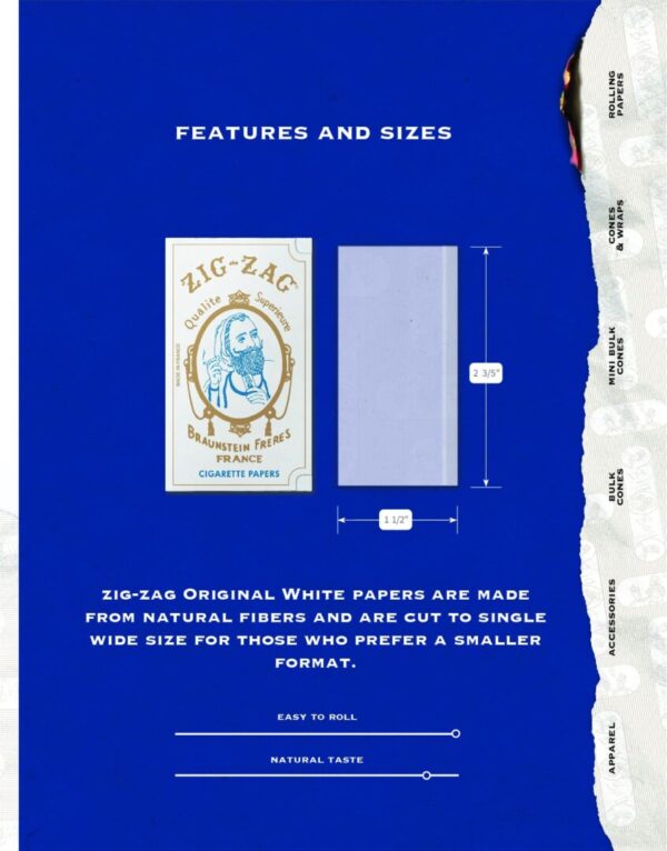 Zig-Zag Premium Rolling Papers - Image 5