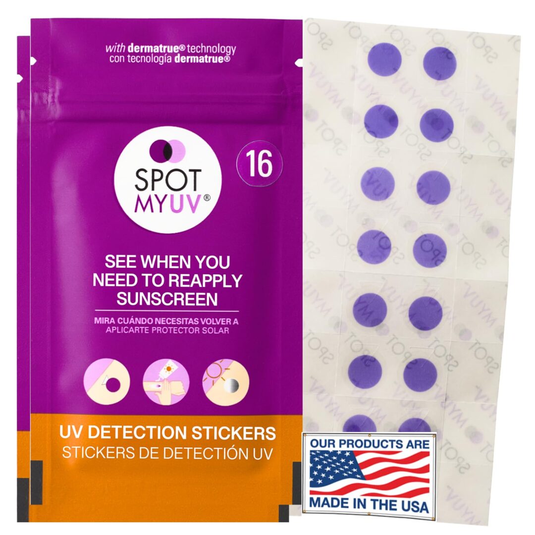 Version 1.0.0 SpotMyUV Sunscreen UV Detection Stickers - Image 1